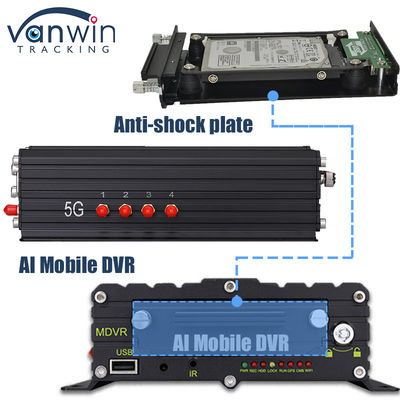 8CH AI ADAS DMS BSD Мобильный DVR HDD MDVR 2TB Поддержка платформы отслеживания транспортного средства транспортное средство DVR