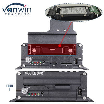 H.265 4CH 1080P HDD Mobile DVR Vehicle CCTV Video Recorder Kit Камера системы MDVR