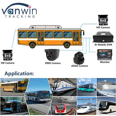 Full HD 1080P 8CH Мобильный DVR H.265 CMSV6 Автобусный водитель 4G Wifi MDVR Автомобильная камера Автобусный грузовик