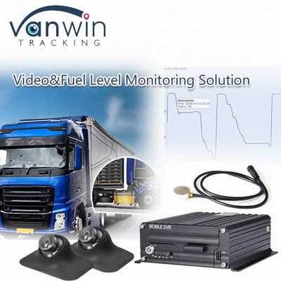 Easy Intall Транспортное средство Cctv MDVR Ультразвуковое управление уровнем жидкости топливного масла дизельного топлива