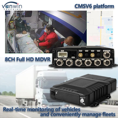 8CH видео наблюдение HDD мобильный DVR с 4G GPS WIFI MDVR для мониторинга в реальном времени