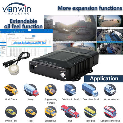 8CH видео наблюдение HDD мобильный DVR с 4G GPS WIFI MDVR для мониторинга в реальном времени