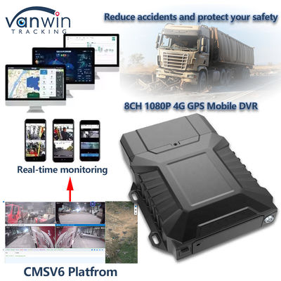 8CH видео наблюдение HDD мобильный DVR с 4G GPS WIFI MDVR для мониторинга в реальном времени