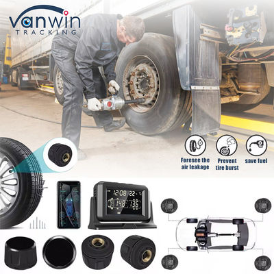 Поддержка 4G GPS Мобильный DVR 4 / 8 / 10 Давление шин Реальное время Мониторинг Интеллектуальная система
