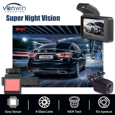 2K 1080P Dual Dash Cam WiFi APP Контроль ночного видения Монитор парковки G-сенсор для автомобиля