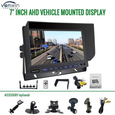 Монитор AHD 4 канал 7 дюймов Full HD1080P MDVR Сплит дисплей Монитор автомобиля для автомобиля