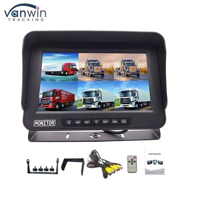 Монитор AHD 1080P MDVR 10,1 дюйма 6 каналов водонепроницаемый дисплейный дисплей SD-карта для автомобиля