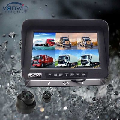 Монитор AHD 1080P MDVR 10,1 дюйма 6 каналов водонепроницаемый дисплейный дисплей SD-карта для автомобиля