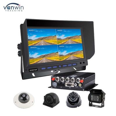 AHD/CVBS Multiple Video Mixed Input 4 Channel 7 Inch Split Display Car Monitor Для автомобиля