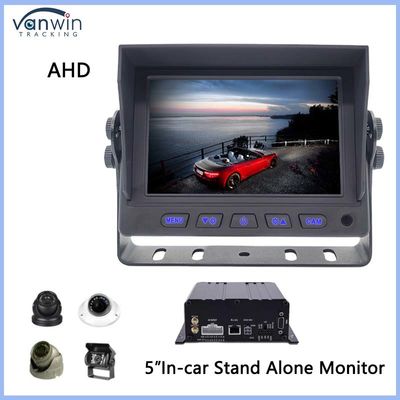 5 дюймовый AHD LCD автомобильный монитор цифровой дисплей для транспортных средств USB GPS для авто грузовиков