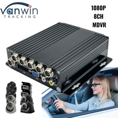 4G SD-карта MDVR 1080P 8-канальный автозаписыватель с функцией GPS, подходящий для каждого флота