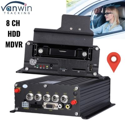 Профессиональная 1080P высокая четкость 8CH HDD мобильная система DVR для отслеживания транспортных средств