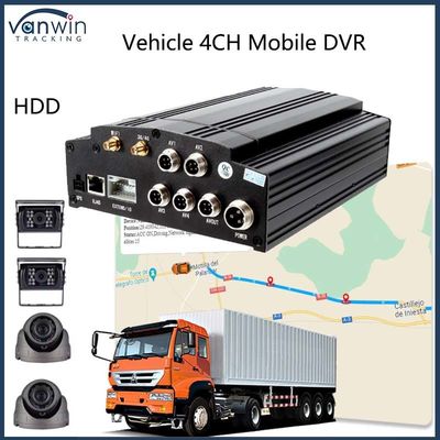 Мобильный видеорегистратор 4 каналов 4G GPS WIFI HDD 1080P AHD Card DVR для городских автобусов