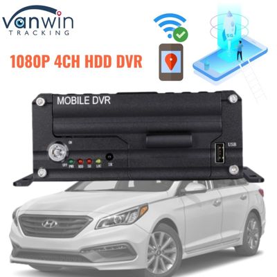 1080P 4CH HDD DVR 5G GPS Tracker Система мониторинга транспортных средств для безопасности флота