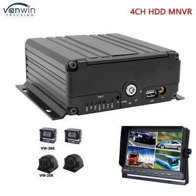 4CH 1080P AHD 3G 4G WIFI и GPS SD HHD Мобильный NVR для автобусов / грузовиков / такси