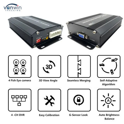 Система 360 окружающей птичьего видения Система для транспортного средства Грузовик Автобус Безопасность Автомобиль Помощь в обратном движении