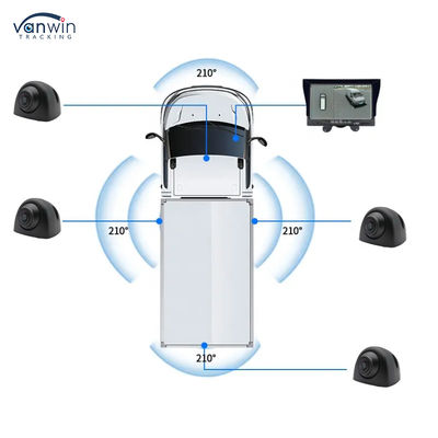 360-градусная панорамная камера 4 канала HD Автомобиль 3D птичье видение AVM камера Подходит для автомобиля камера транспортное средство