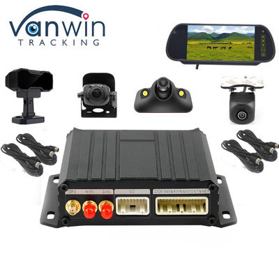 4CH Mini SD Mobile DVR GPS Wifi 4G 4CH Kit Taxi CCTV Camera Автомобильный видеорегистратор с ADAS DMS