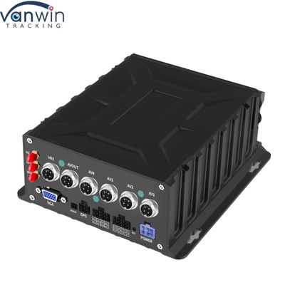 4-канальный ИИ MDVR с GPS Vehicle Tracker Blind Spot Detection Vehicle Mounted Hard Disk Recorder (МДВР с 4 каналами ИИ с GPS Vehicle Tracker), установленный на жестком диске