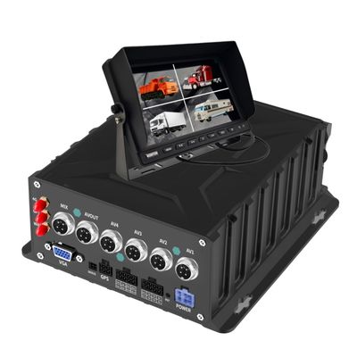 Универсальный 4-канальный мобильный DVR с ADAS BSD DMS функцией