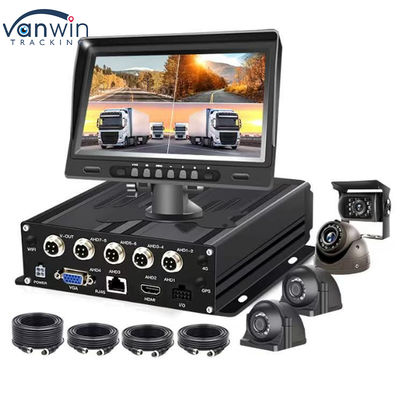 1080P 4CH мобильный DVR с 4G SIM Wi-Fi GPS видео транспортное средство грузовик CCTV камера система DVR