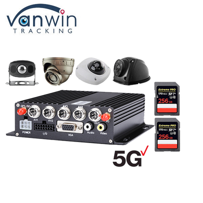 4/8CH AI Safe Driving Monitoring 1080P H.265 high definition video recorder SD Card mobile car dvr recorder