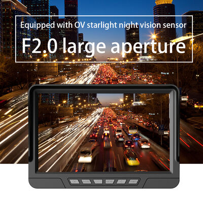 AI Car Video Recorder 7 дюймовый IPS сенсорный экран с обнаружением слепых пятен и камерой заднего вида для грузовиков и автодома