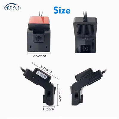 1080P Dash Cam ADAS DMS 4G GPS WIFI AI Двойная линза Автомобиль Черный ящик Лопа запись для ночного видения для такси автобуса