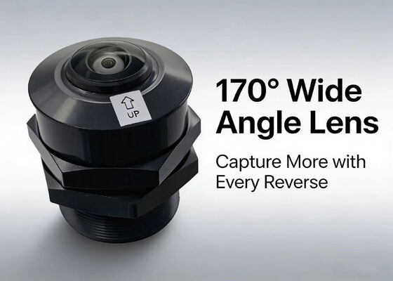 Автомобильная мини-камера Панорамная камера 2MP Широкоугольный 180-градусный объектив