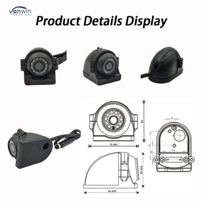 24V 4CH AI Dash Cam Kit Автомобильная камера безопасности DVR с боковой камерой DMS ADAS BSD для грузовика/автобуса