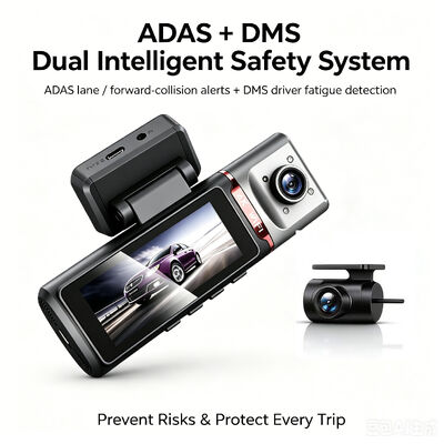 3-канальный HD DVR Dash Cam 4G 4K Front 1080P Kabin Rear GPS Tracking ADAS DMS 24/7 Парковочный монитор для безопасности флота