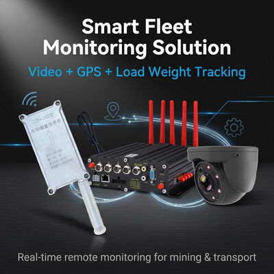 MDVR with Real-Time Weight Monitoring and 4G Live Streaming for Concrete Mixer Trucks with GPS/BeiDou Tracking