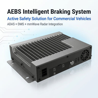 Система AEBS с 77 ГГц радиолокационным радиолокатором миллиметровой волны ADAS + DMS и 4G/5G подключением для телематики флота
