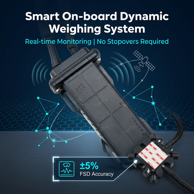 Non-Destructive Installation Maintenance-Free Solid-State Load Sensor for Real-Time Load Monitoring in Heavy Duty Trucks
