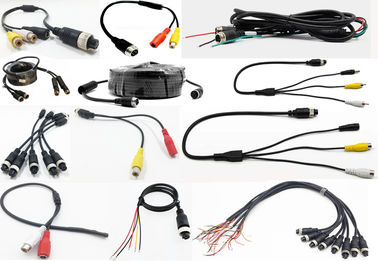 4 длина кабеля 23cm RCA аудио DVR кабеля BNC соединителя авиации Pin