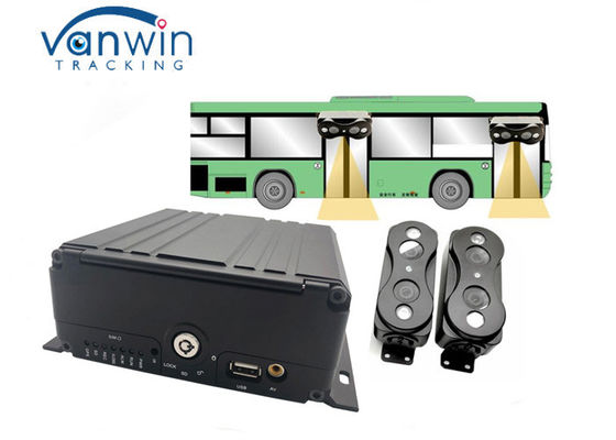 RS232 бинокулярный счетчик пассажира камеры объектива 3G MDVR для автобуса