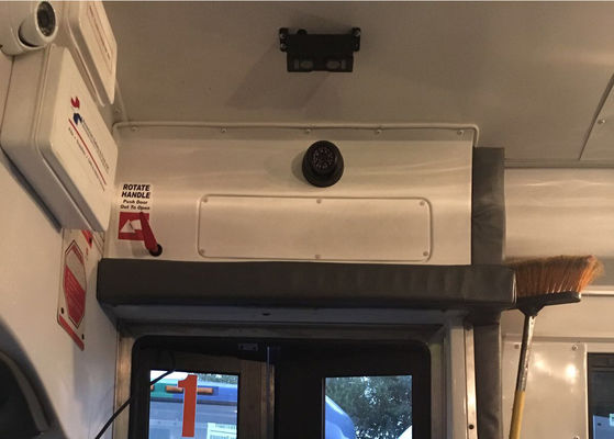 Лицевой тип автоматический счетчик камеры опознавания счетчика 4G GPS MDVR пассажира автобуса