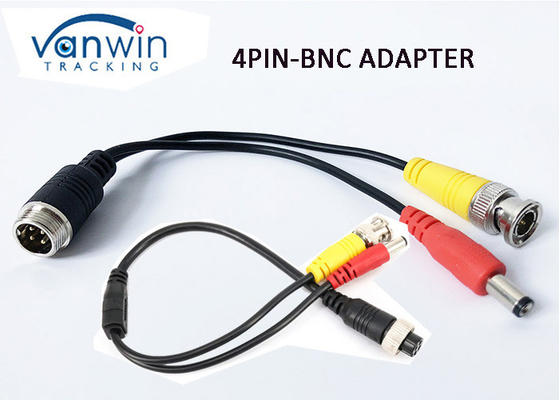 4 длина кабеля 23cm RCA аудио DVR кабеля BNC соединителя авиации Pin