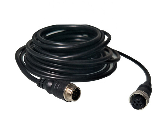 Удлинительный кабель кабеля штепсельной вилки авиации 6PIN мужской женский для камеры IP Dahua Streamax