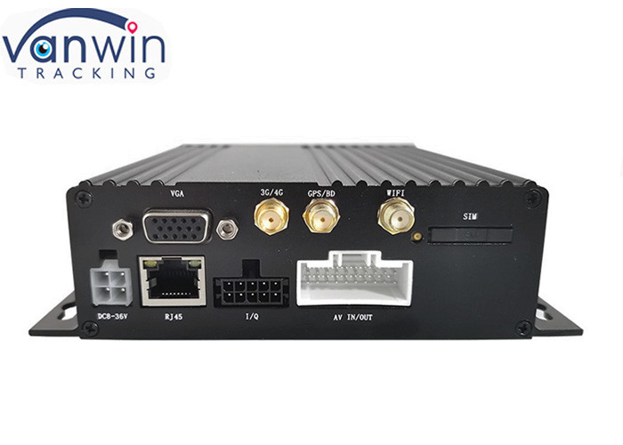 1080P AHD Двойной SD мобильный диспетчер безопасности 4Ch Gps 3g 4g Wifi для автобусов