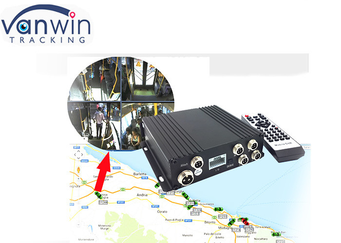AHD 1080P 4G GPS SD Автобусный регистратор путешествующих данных транспортного средства с системой Wi-Fi мониторинга уровня топлива