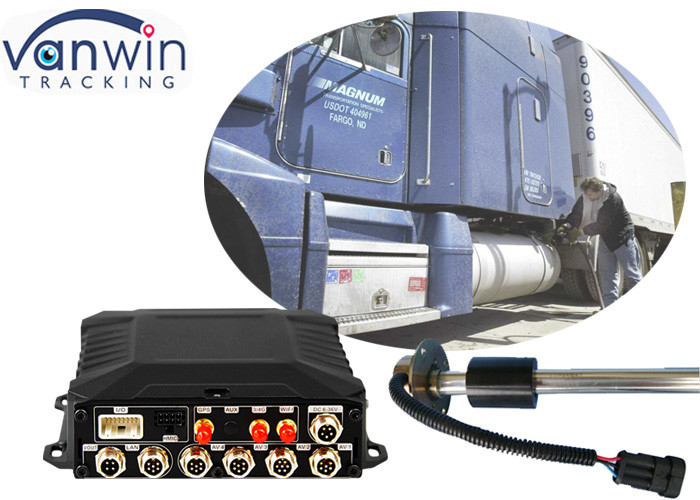 4ch Wifi GPS Tracking Fuel Vehicle HD Mobile DVR с питанием 8V-36V и высокой мощностью