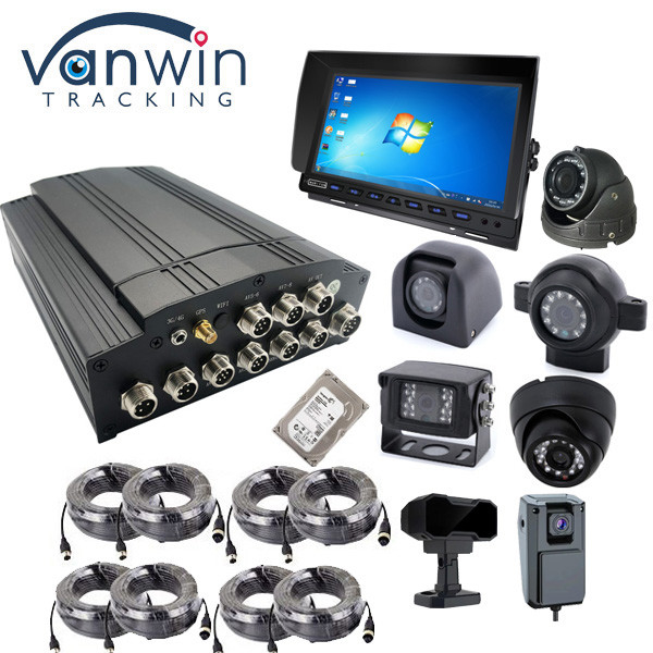4G 5G 1080P 8 каналов Мобильные системы камер DVR для школьного автобуса с бесплатным программным обеспечением клиента