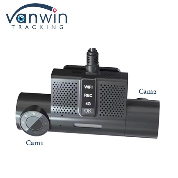 2CH Бесплатная платформа Dash Cam DVR Movil 4G GPS MDVR с 180-градусным вертикальным углом