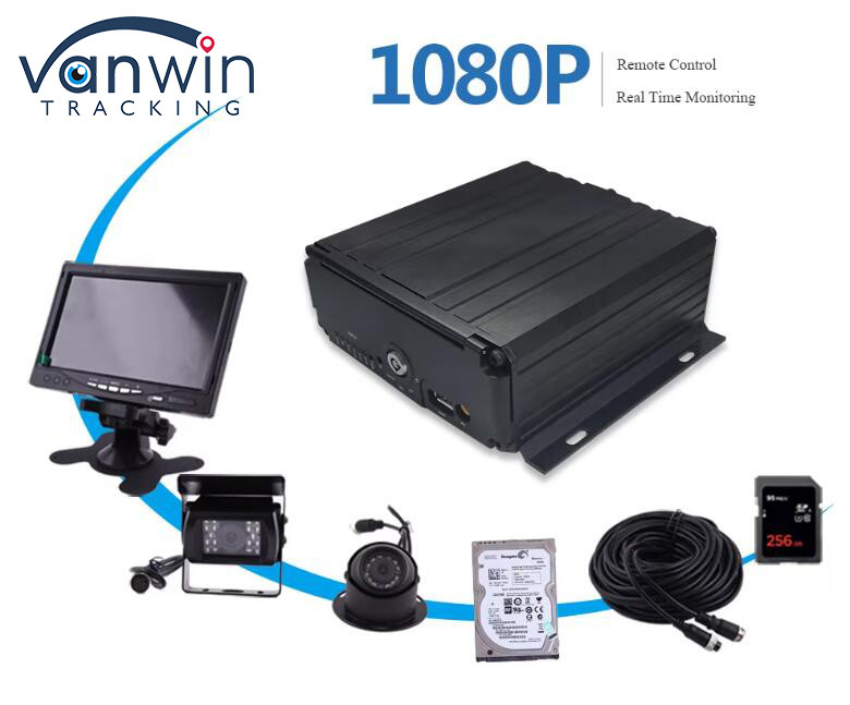8-канальный жесткий диск SD-карта мобильный DVR H.264 Car MDVR для мониторинга безопасности транспортных средств
