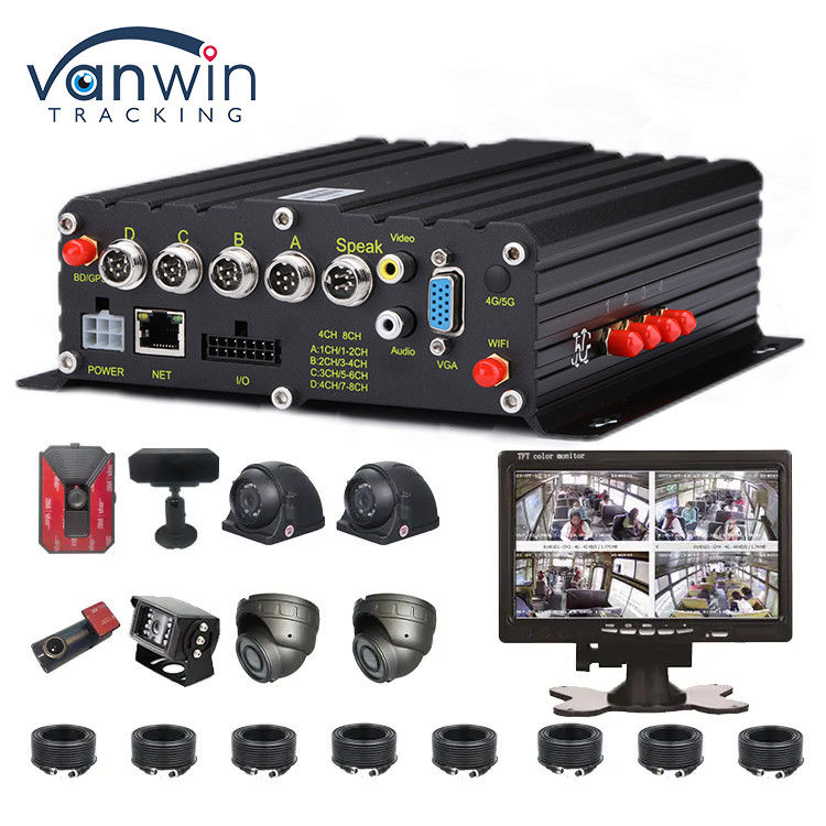 AI 4CH авторегистратор с GPS DVR 1080p мобильный DVR Автомобильный видеорегистратор DVR
