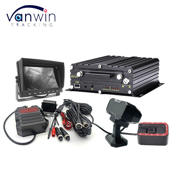 4CH 1080P SD MDVR Мониторинг и отслеживание в режиме реального времени 4G AI ADAS DMS Мобильный DVR для автобусов и грузовиков