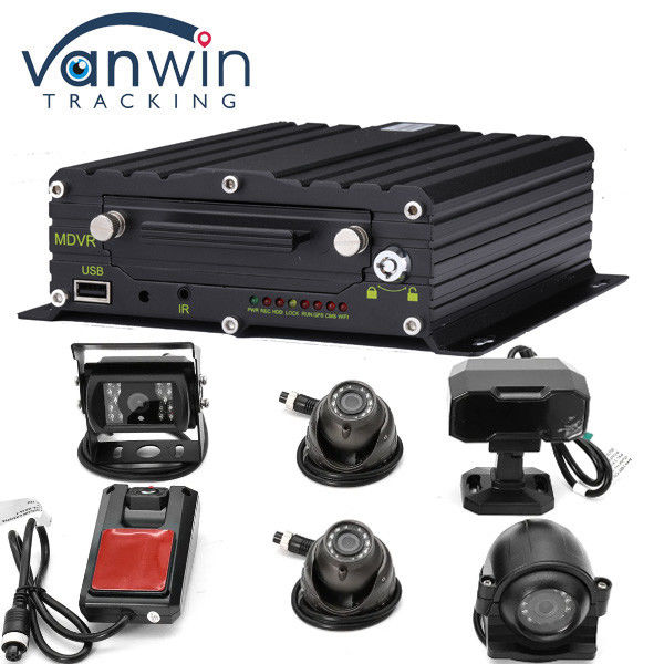 8-канальная Full HD 1080P AI MDVR System ADAS DMS с 8 камерами AHD для автобусов / грузовиков