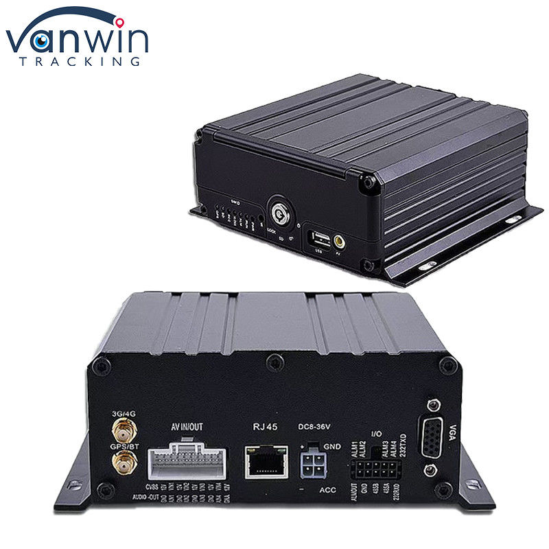 1080P H.264 AHD 256GB 4CH Автомобильный мобильный DVR GPS SD Карта Автобус Грузовик Автомобильный рекордер