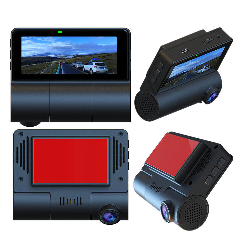 WiFi GPS Car Recorder Dual Recording Invisible 1080P Car Dash Camera с объективом F/NO 1.60